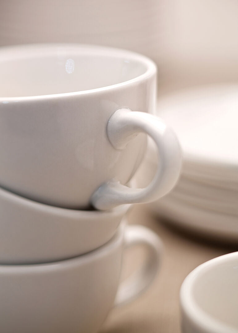 Pure White Cappuccino Cup 7.5oz (21cl)