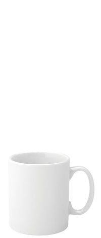 Pure White Economy Straight-Sided Mug 12oz (34cl)