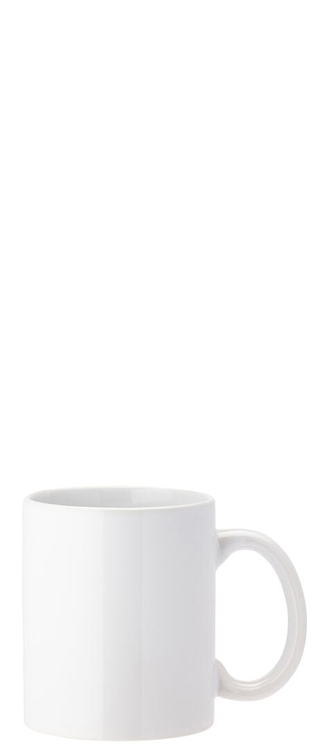 Pure White Economy Straight-Sided Mug 12oz (34cl)