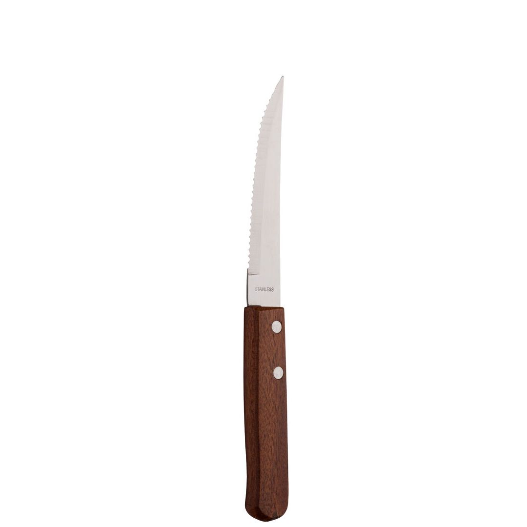 Wooden Handle Steak Knife