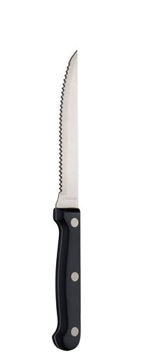 Black Handled Steak Knife