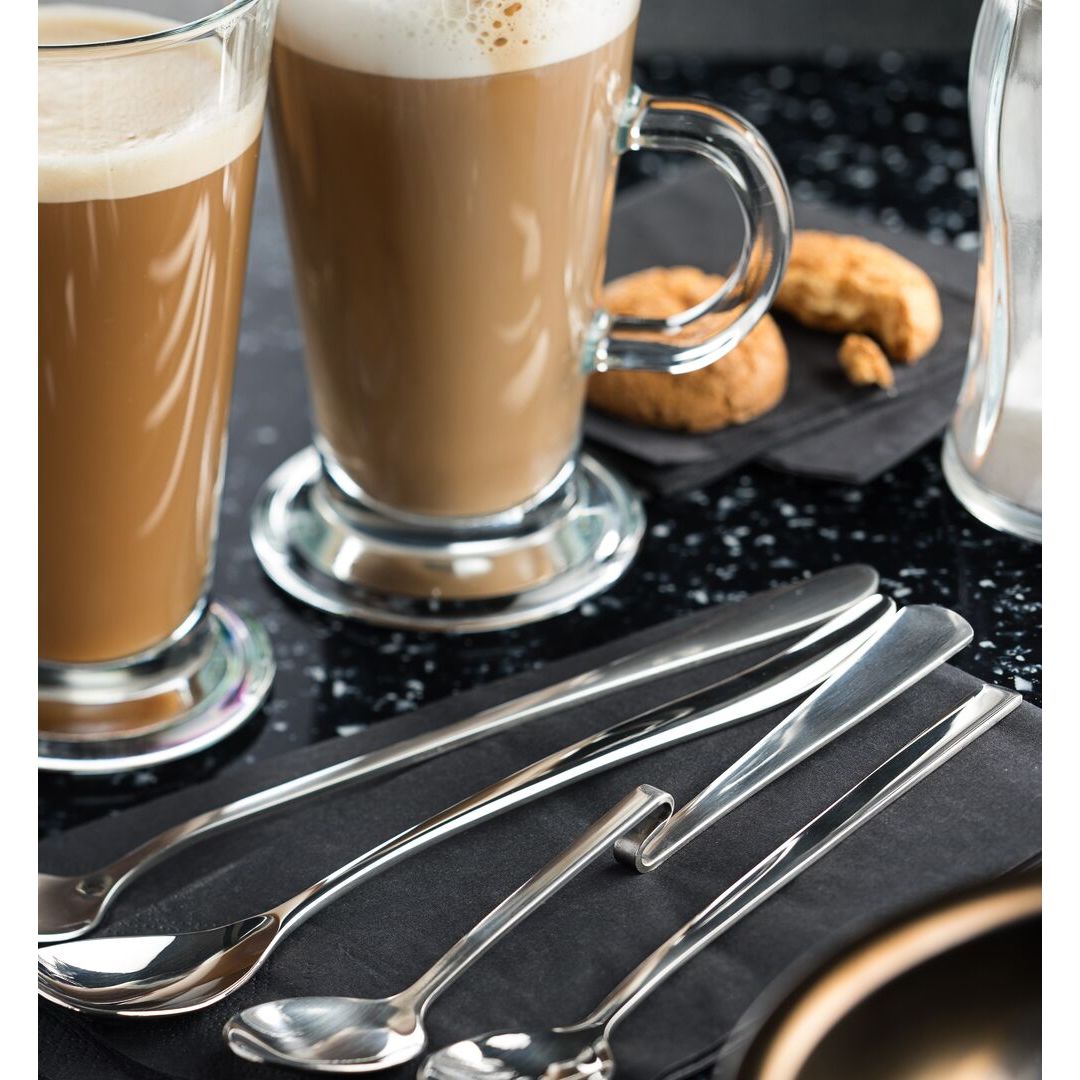 Cranked Latte Spoon 18/10