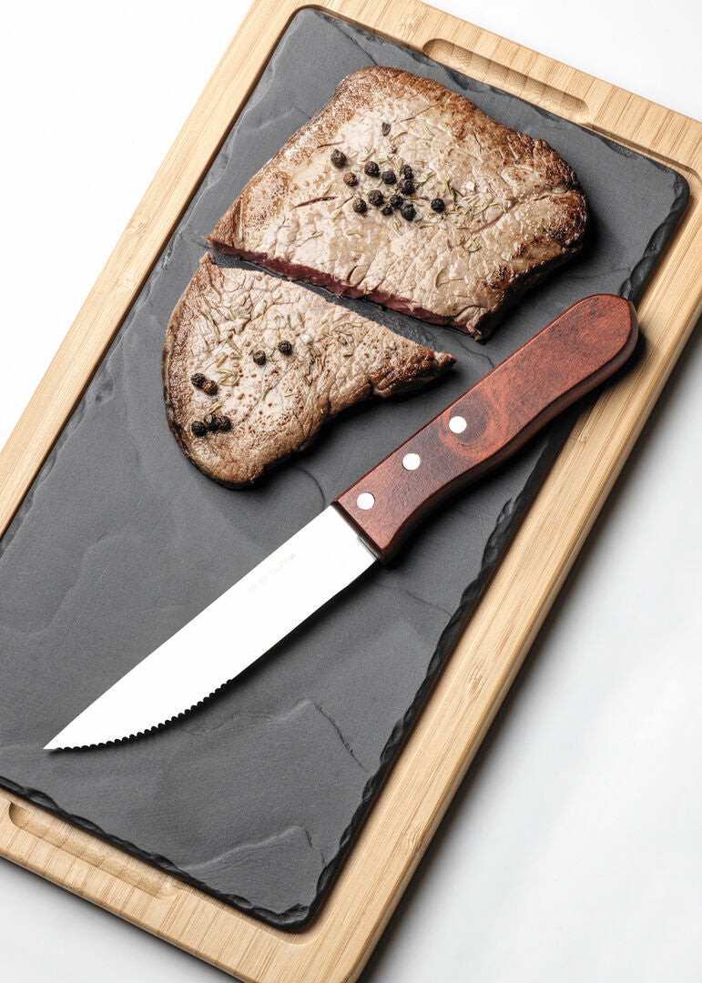 Grill Steak Knife - Wooden Handle