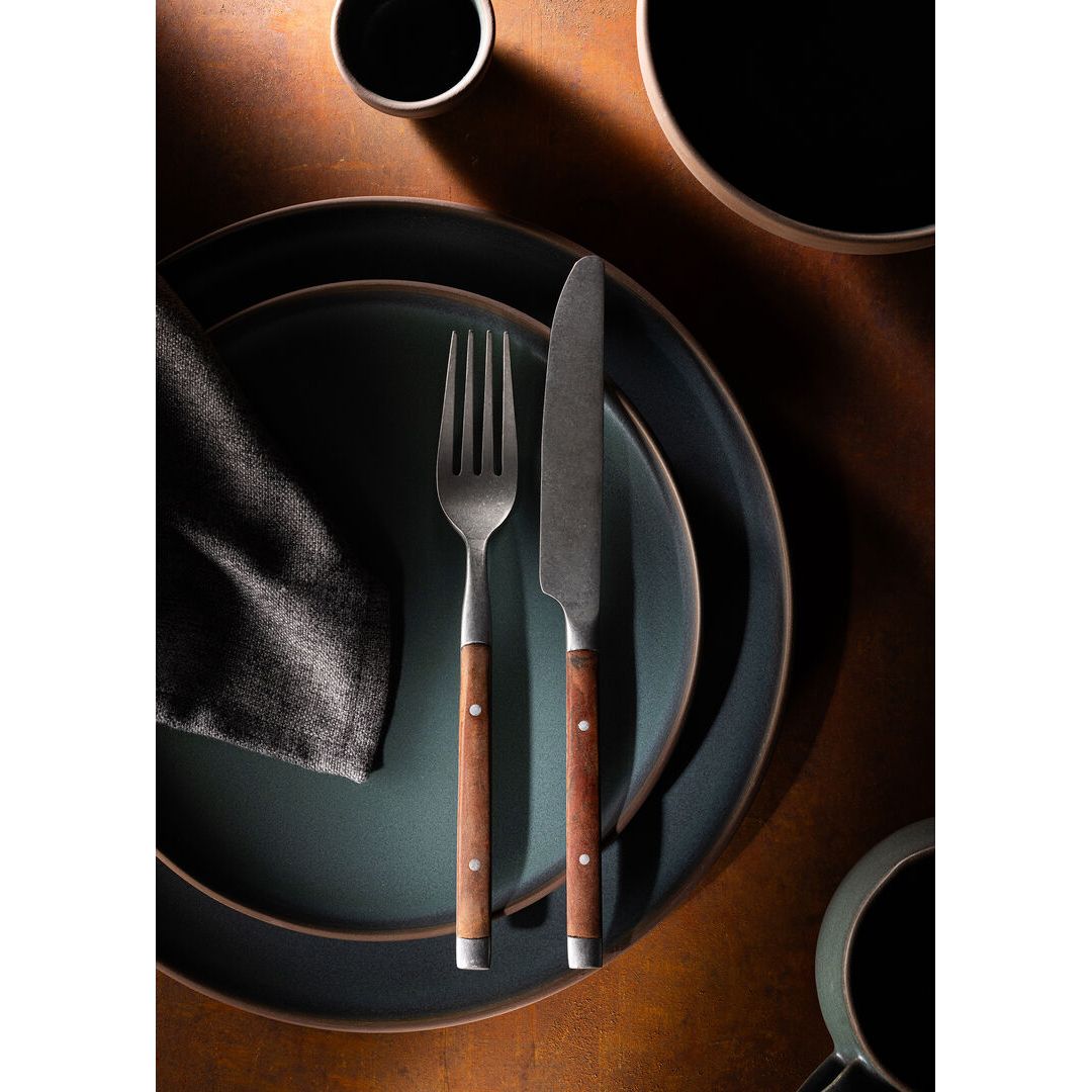 Rustic Rumbled Table Spoon