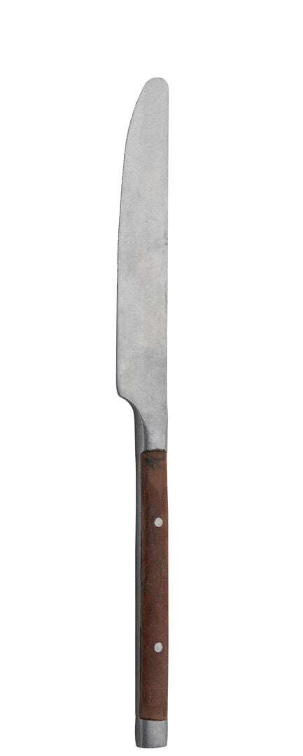 Rustic Rumbled Table Knife