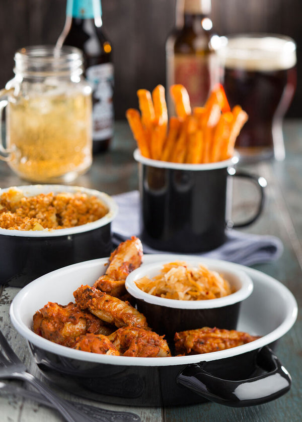 Eagle Enamel Black Ramekin 3.5" (9cm)