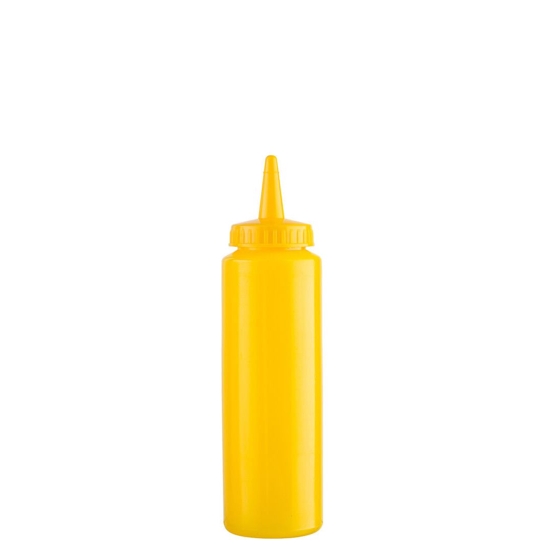 Yellow Squeezy Sauce Bottle 8oz (23cl)