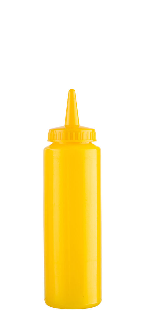 Yellow Squeezy Sauce Bottle 8oz (23cl)