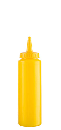 Yellow Squeezy Sauce Bottle 8oz (23cl)