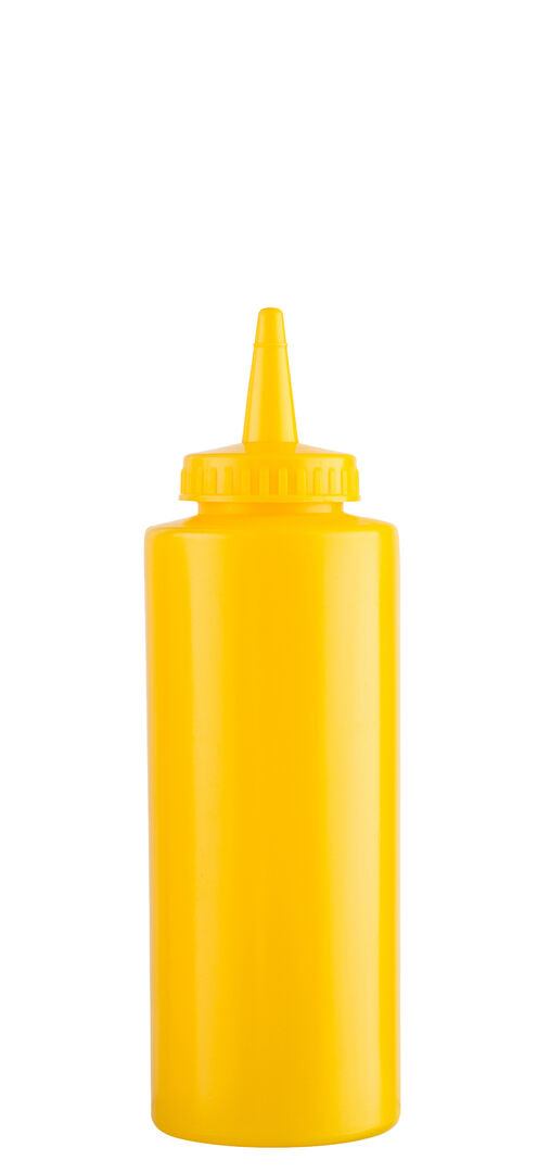 Yellow Squeezy Sauce Bottle 12oz (34cl)