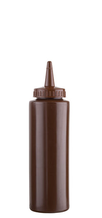 Brown Squeezy Sauce Bottle 8oz (23cl)