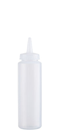 Clear Squeezy Sauce Bottle 8oz (23cl)