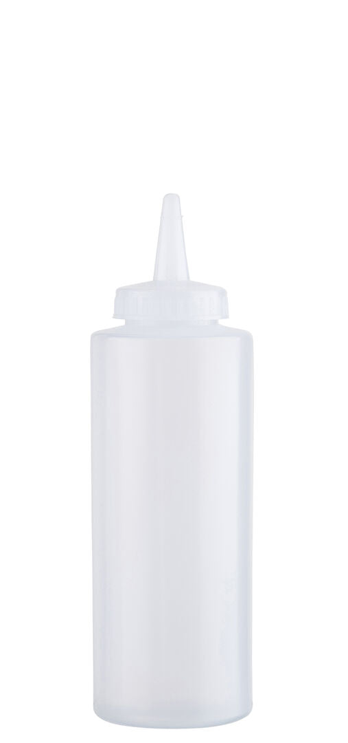 Clear Squeezy Sauce Bottle 12oz (34cl)