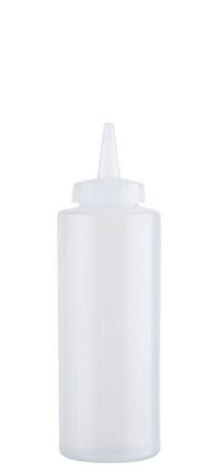 Clear Squeezy Sauce Bottle 12oz (34cl)
