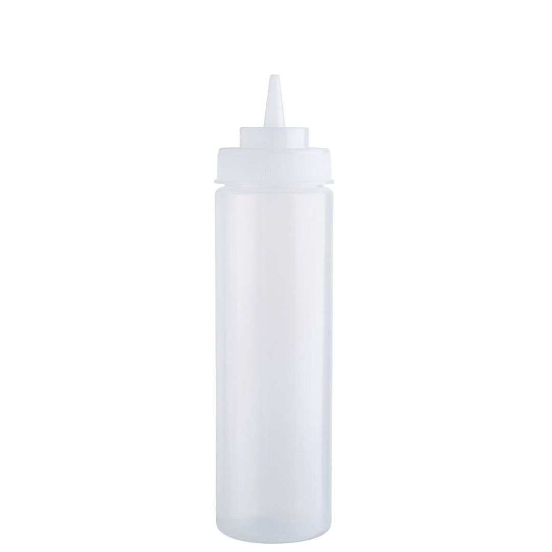 Clear Squeezy Sauce Bottle 24oz (68cl)