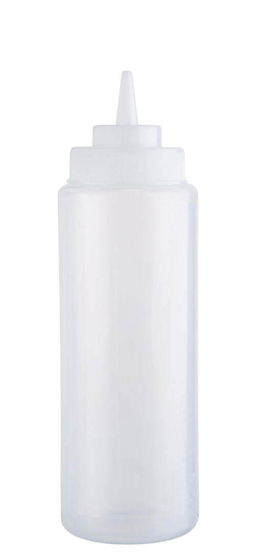 Clear Squeezy Sauce Bottle 32oz (96cl)