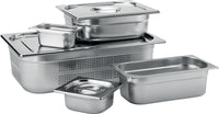 Stainless Steel Perforated GN 1/1 Pan 6.5cm Deep