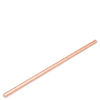Paper Solid Copper Straw 8" (20cm)