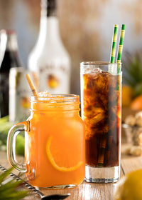 Paper Bamboo Straw 8" (20cm)