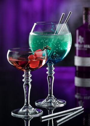 Paper Copper Cocktail Straw 5.5" (14cm) 5mm Bore
