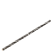 Paper Zebra Straw 8" (20cm) Box of 250