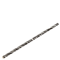 Paper Zebra Straw 8" (20cm) Box of 250