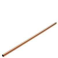Stainless Steel Copper Straw 8.5" (21.5cm)