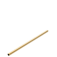 Stainless Steel Gold Cocktail Straw 5.5" (14cm)