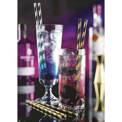 Paper Gold/Craft Straw 8" (20cm) Box of 250