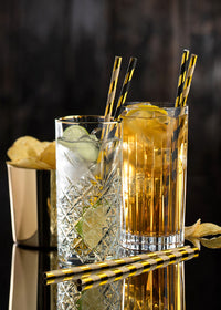 Paper Gold/Craft Straw 8" (20cm) Box of 250