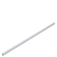 Paper Pearlescent Straw 8" (20cm) Box of 250