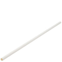 Paper Bottle White Straw 10.5" (26cm) Box of 250