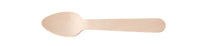 Birch Wood Teaspoon 4.25" (11cm)