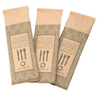 Birch Wood Cutlery Set (Box of 250 sets)
