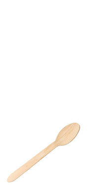Economy Birch Wood Spoon 6.25" (16cm)