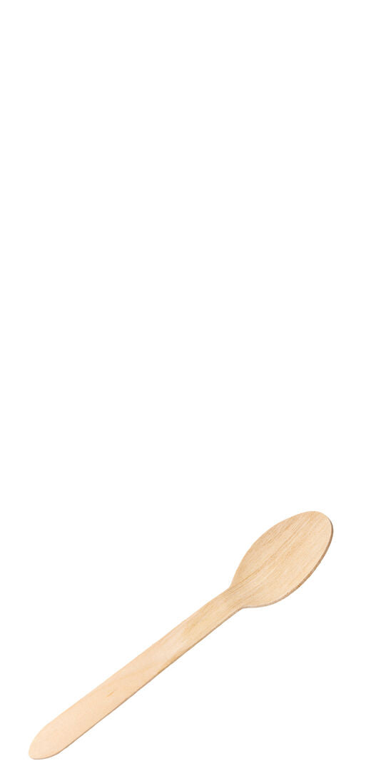 Economy Birch Wood Spoon 6.25" (16cm)