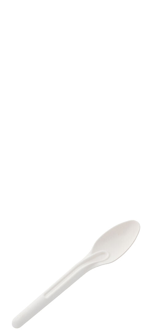 Natural Sugarcane Spoon 5.75" (14.5cm) -Box of 100