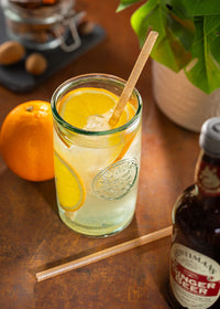 Agave Black Cocktail Straw 6" (15cm) - Box of 250