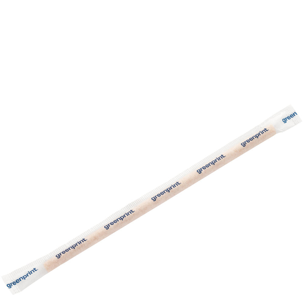 Agave Wrapped Natural Straw 8.25"(21cm) Box of 250