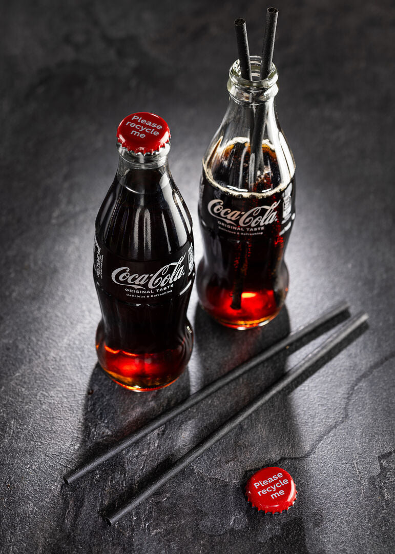 Agave Black Sip Straw 5" (13cm) 2.5mm Bore