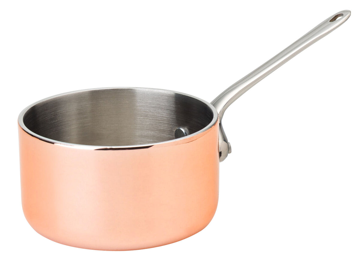 Mini Copper Pres Saucepan 3" (7.5cm) 5.5oz (15cl)