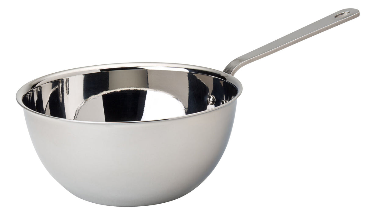 Mini Stainless S Wok 4.5" (11.5cm) 12oz (34cl)