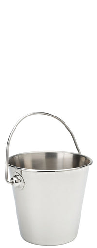 Mini Stainless Steel Pail 3.5" (9cm) 11oz (32cl)