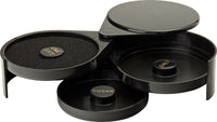 Black 3 Tier Glass Rimmer