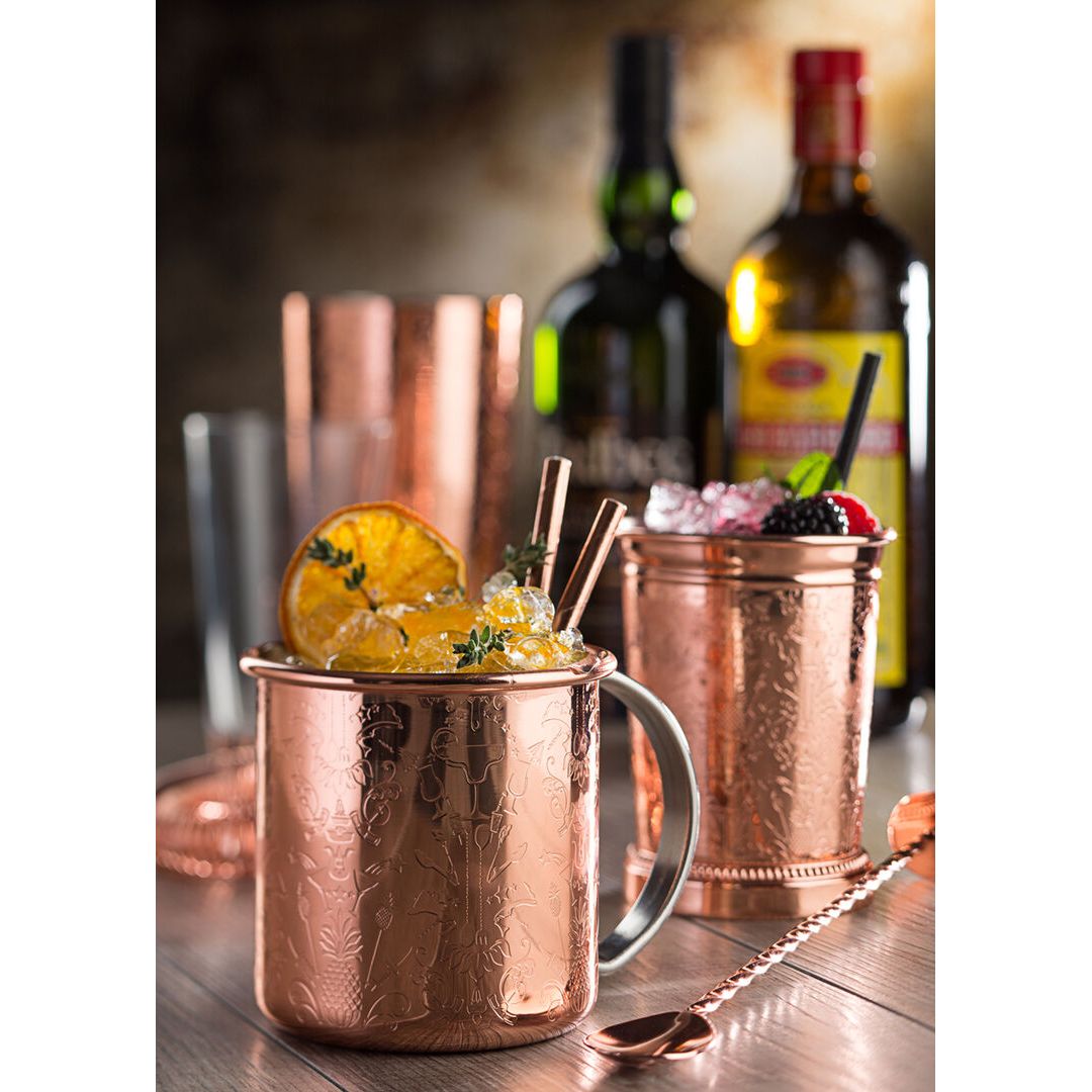 Chased Copper Mug 17oz (48cl)