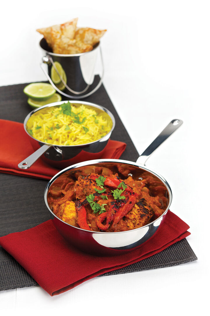 3 Tier Tiffin Box 4.25" (11cm) H: 4.75" (12cm)