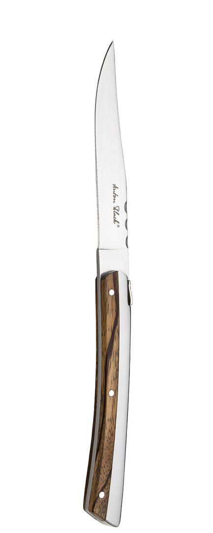 Laguiole Half Wood Handled Steak Knife
