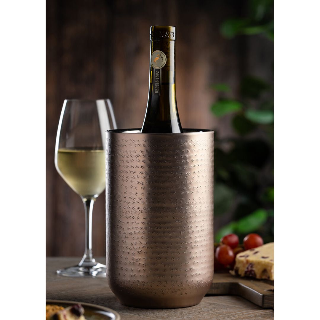 Aged Copper Wine Cooler 4.75x8" (12x20cm)