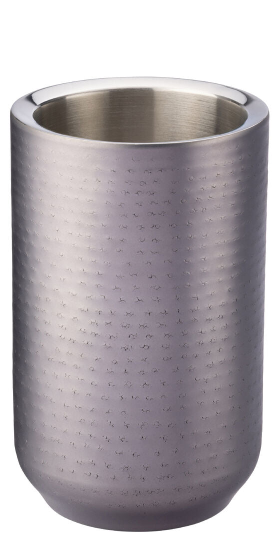 Gunmetal Wine Cooler 4.75x8" (12x20cm)