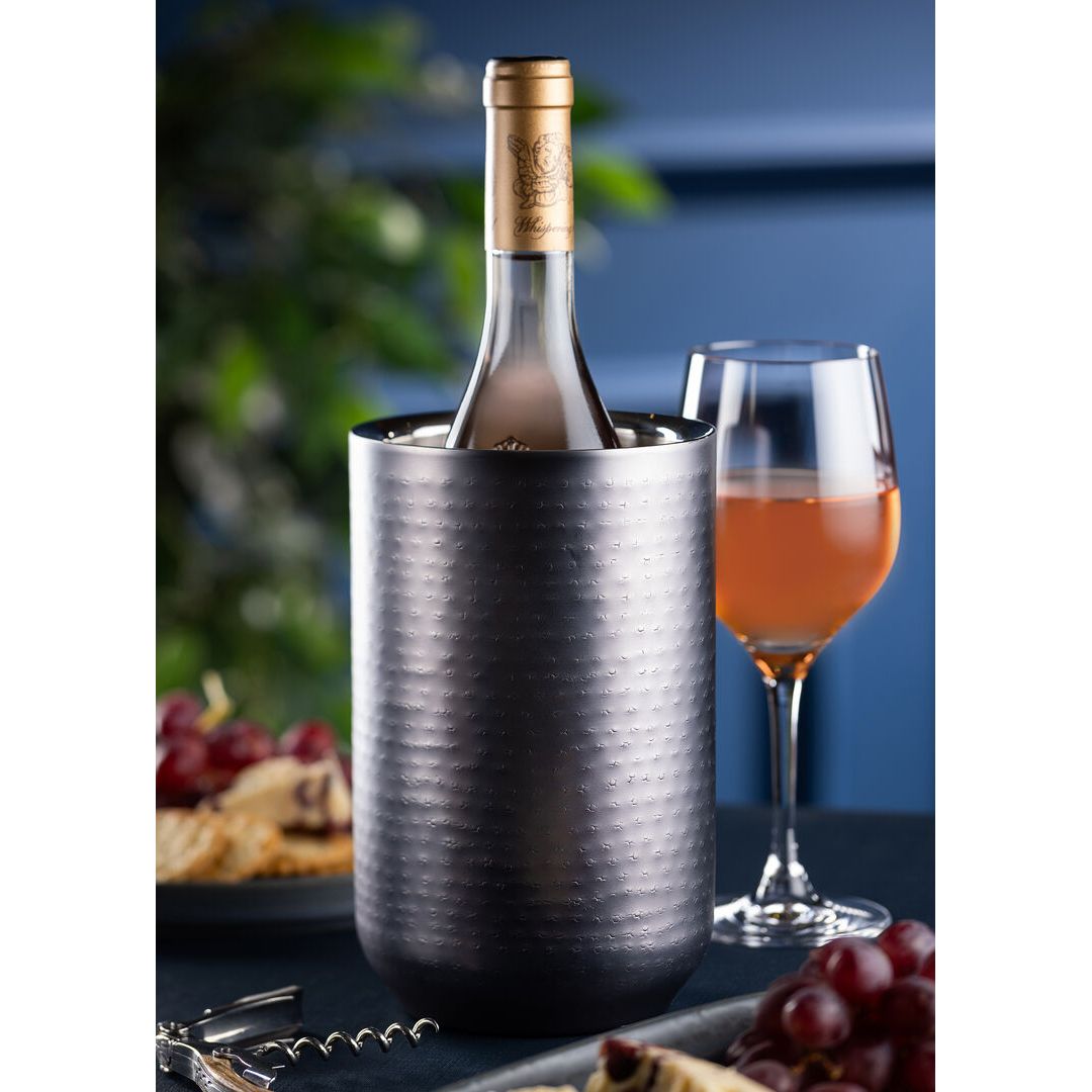 Gunmetal Wine Cooler 4.75x8" (12x20cm)